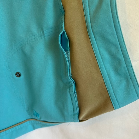 Columbia‎ quick dry shorts teal - women's 10 - Picture 9 of 16